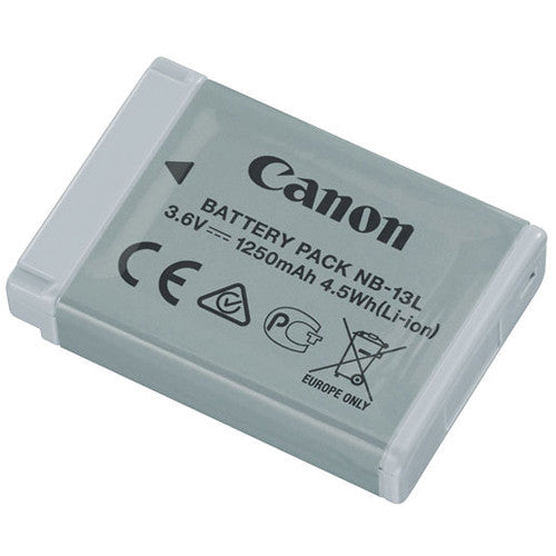 Canon NB-13L Battery Pack (G7x), camera batteries & chargers, Canon - Pictureline