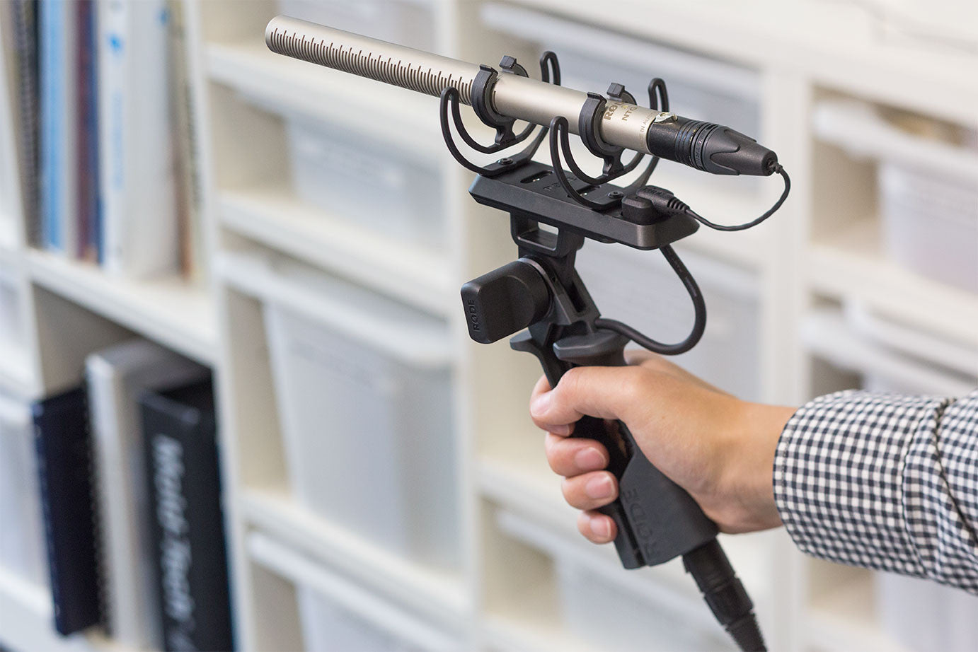 RODE PG2 Rycote Lyre Shock Mounted Pistol Grip, video audio microphones & recorders, RODE - Pictureline - 2