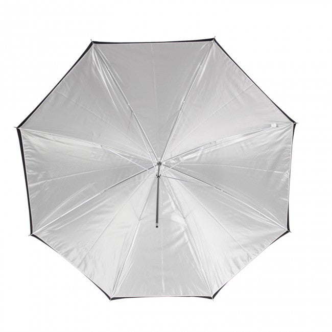 Westcott 32" Optical White Satin with Removable Black Cover Umbrella, lighting umbrellas, Westcott - Pictureline - 4