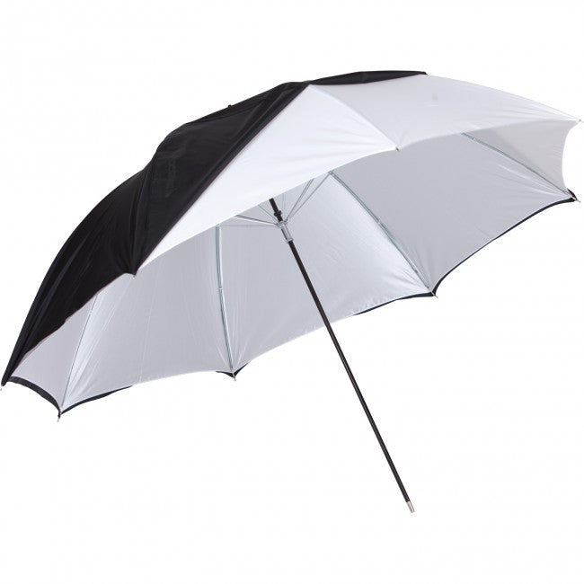 Westcott 45" Optical White Satin with Removable Black Cover Umbrella, lighting umbrellas, Westcott - Pictureline  - 2