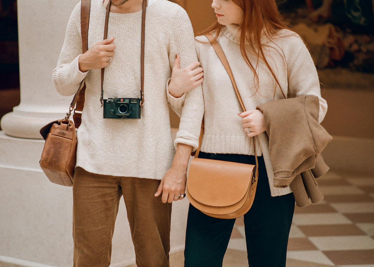 ONA Sevilla Camera Strap (Antique Cognac)