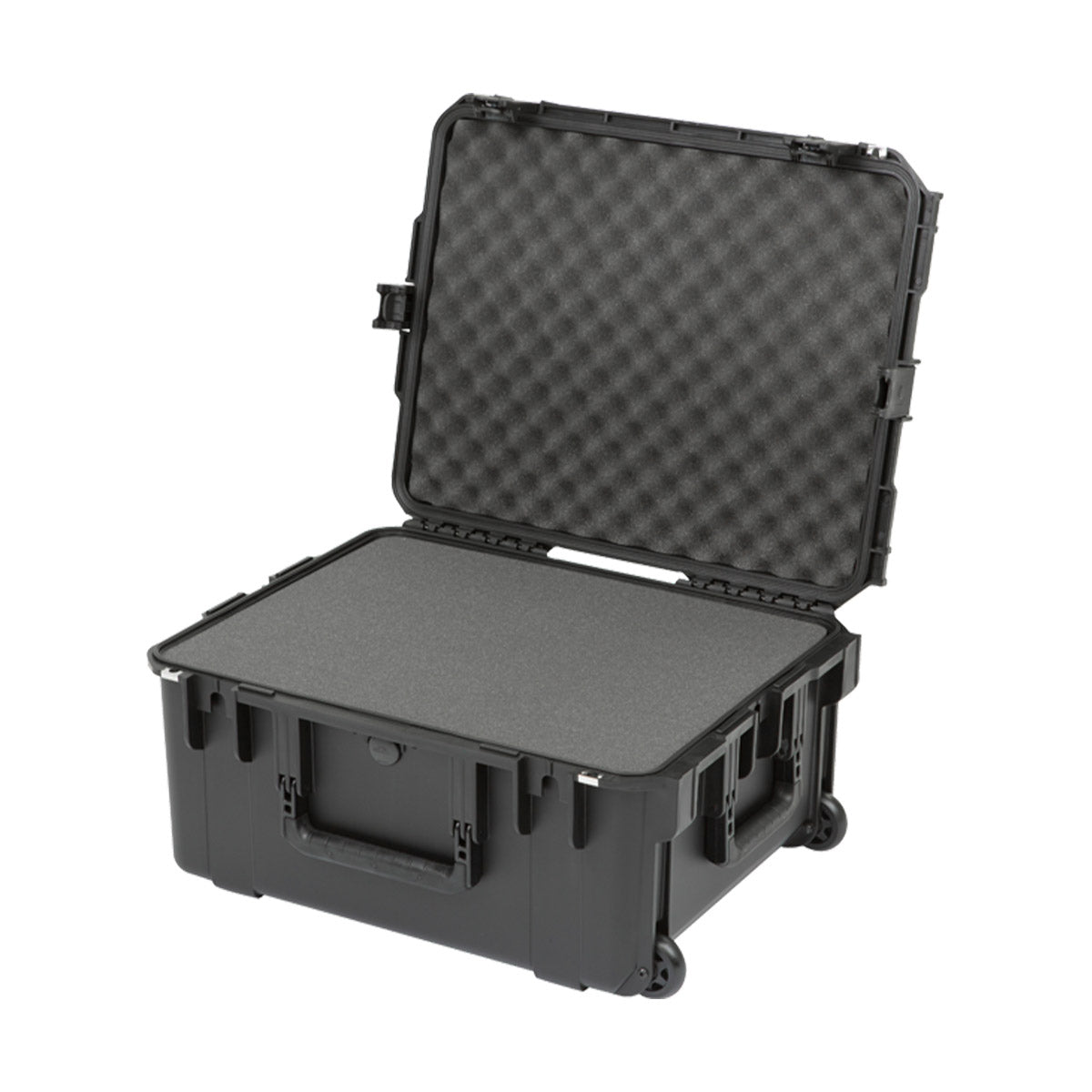 SKB iSeries 2217-10 waterproof case with open lid and Cubed Foam interior