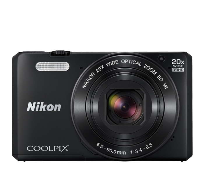 Nikon Coolpix S7000 Digital Camera Black