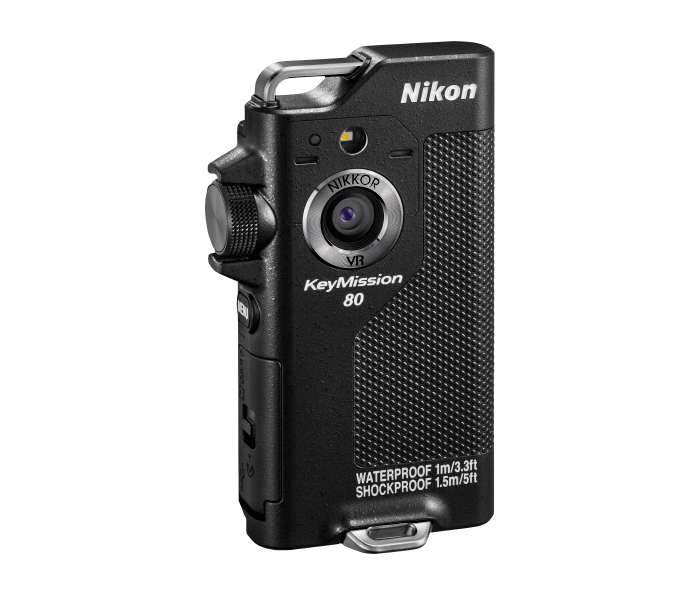 Nikon KeyMission 80 (Black), video action cameras, Nikon - Pictureline - 1
