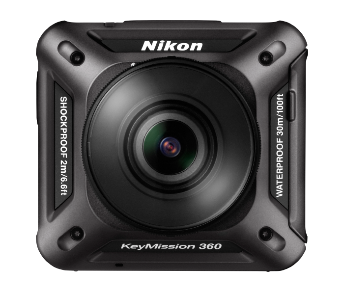 Nikon KeyMission 360 (Black), video action cameras, Nikon - Pictureline - 1