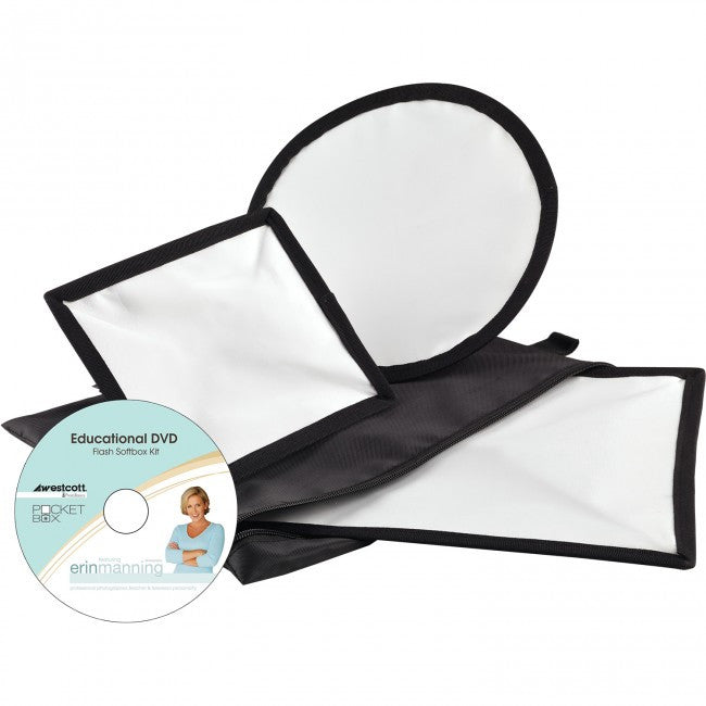 Westcott Pocket Box Erin Manning Educational Kit, lighting soft boxes, Westcott - Pictureline - 1