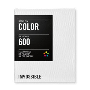 Impossible Color Film for Polaroid 600-TYPE Cameras, camera film, Impossible Films - Pictureline 