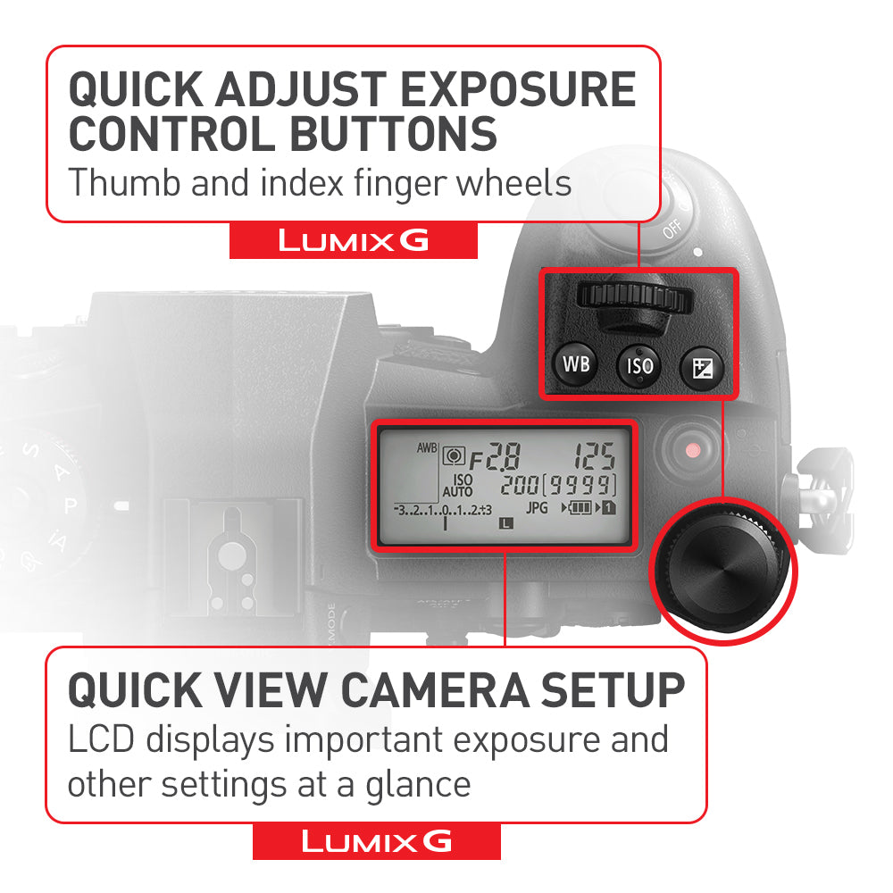 Panasonic Lumix DC-G9 Digital Camera Body