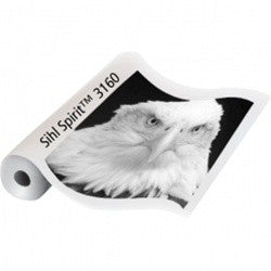 Sihl 3160 USA Spirit Clear Film 5 Mil 17"x100', papers roll paper, Sihl - Pictureline 