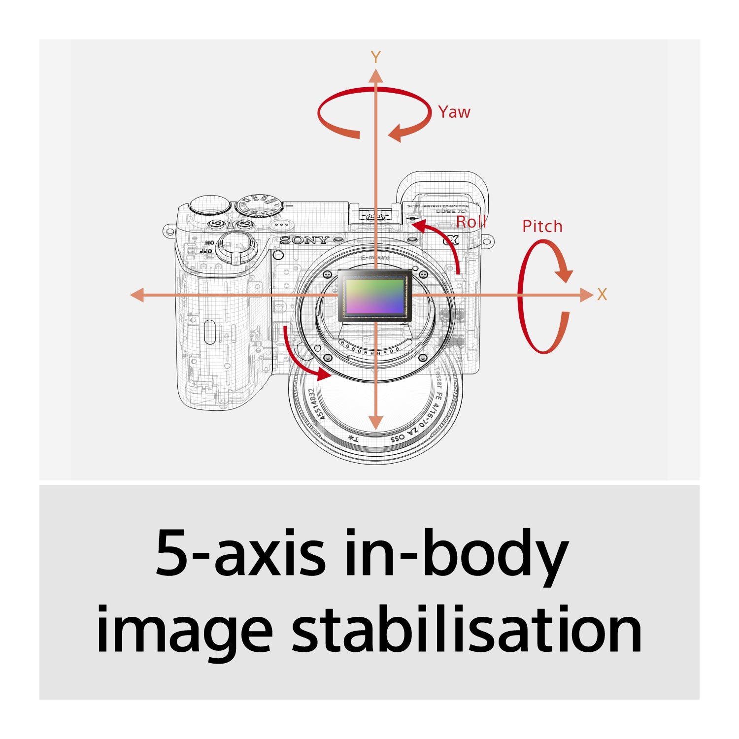Sony Alpha a6600 Mirrorless Digital Camera with E-Mount 18-135mm Lens