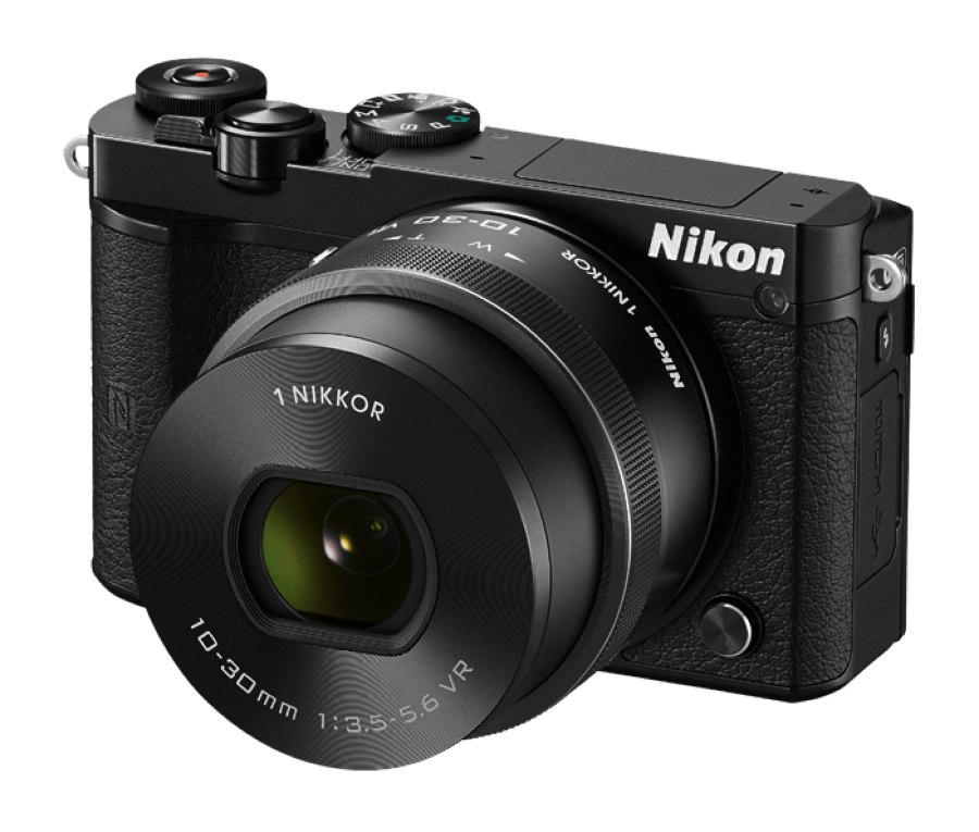 Nikon 1 J5 Digital Camera with 10-30mm Lens Black, camera mirrorless cameras, Nikon - Pictureline  - 3