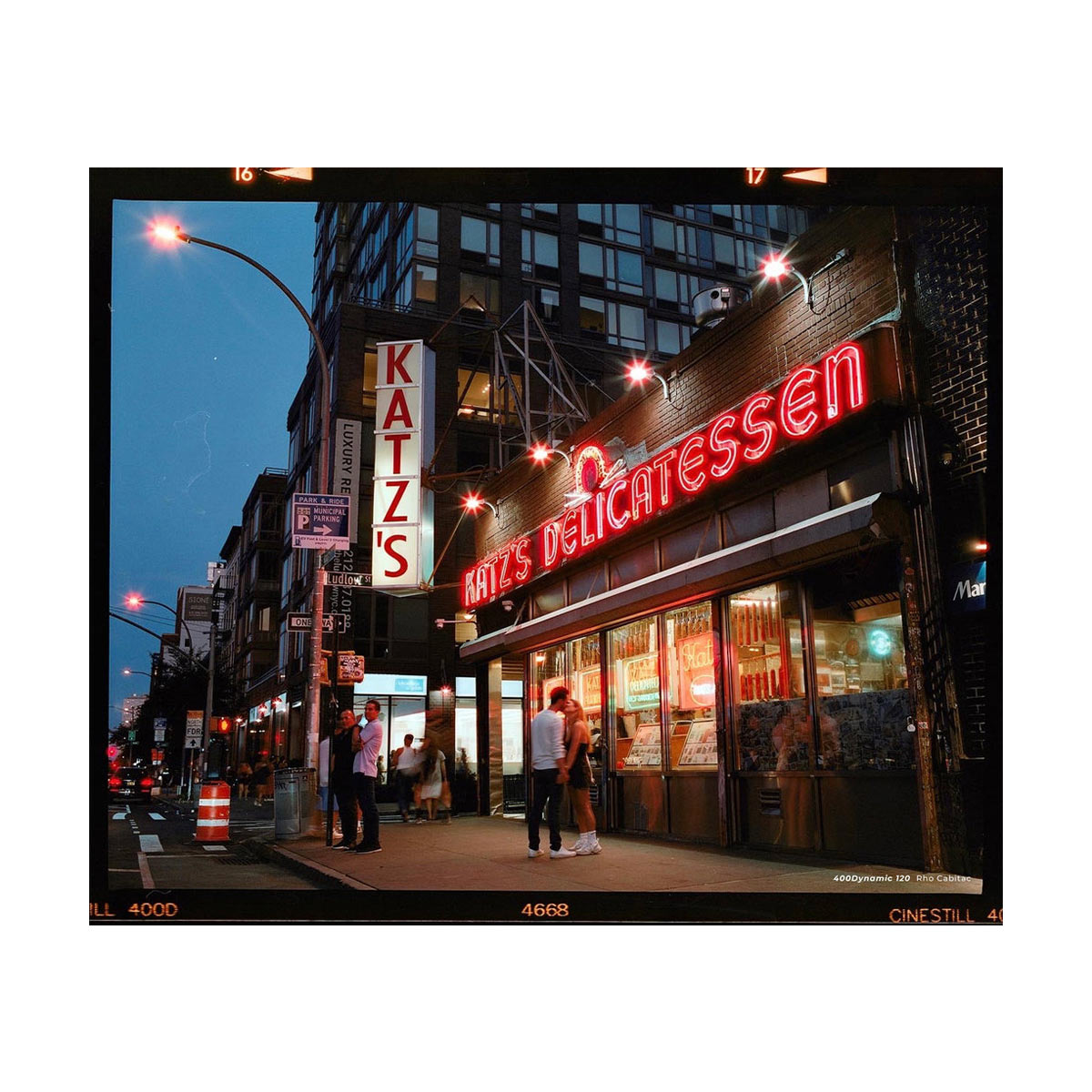 CineStill 400Dynamic 120 Color Neg. Film (One Roll)