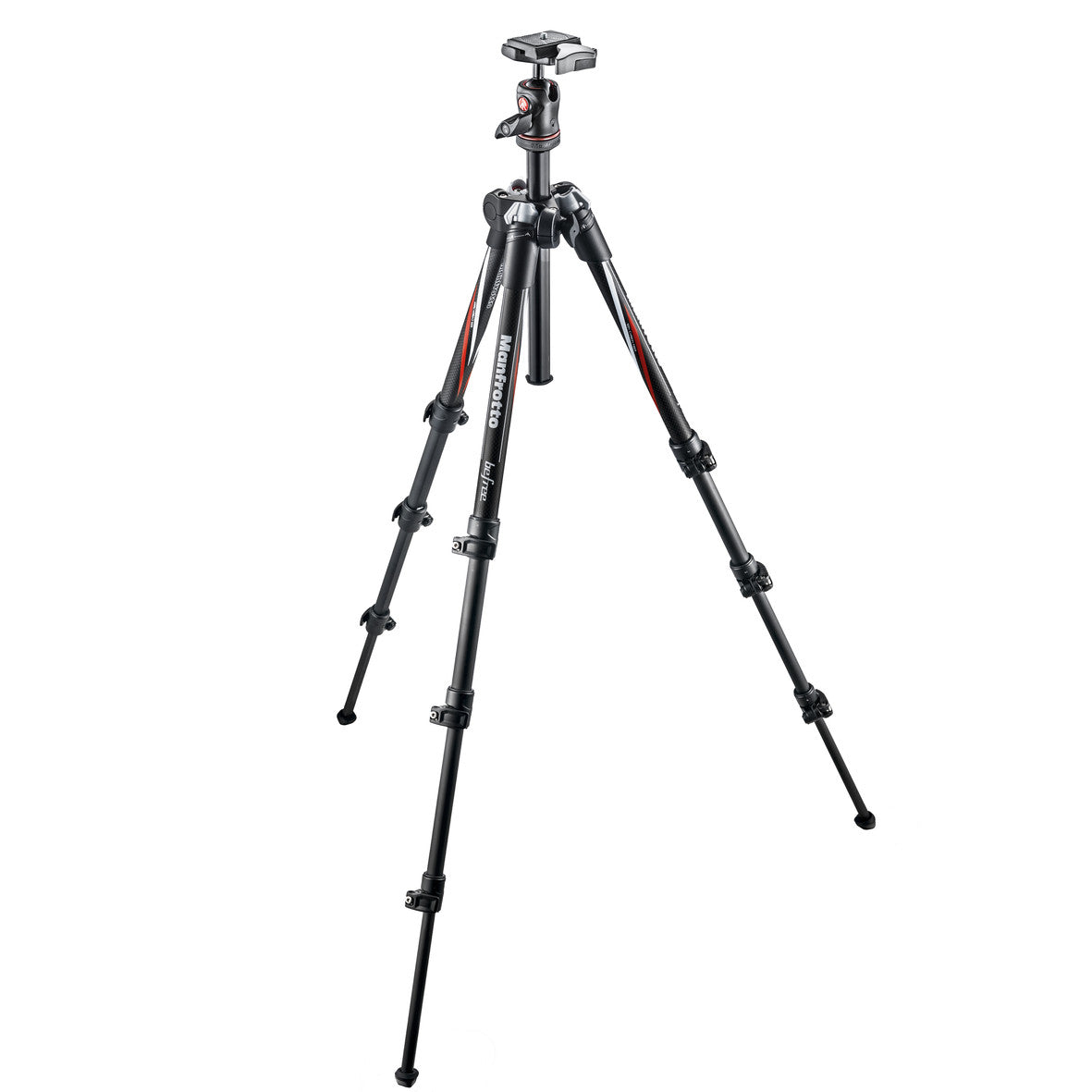 Manfrotto MKBFRC4-BH BeFree Carbon Fiber Tripod, tripods travel & compact, Manfrotto - Pictureline - 3
