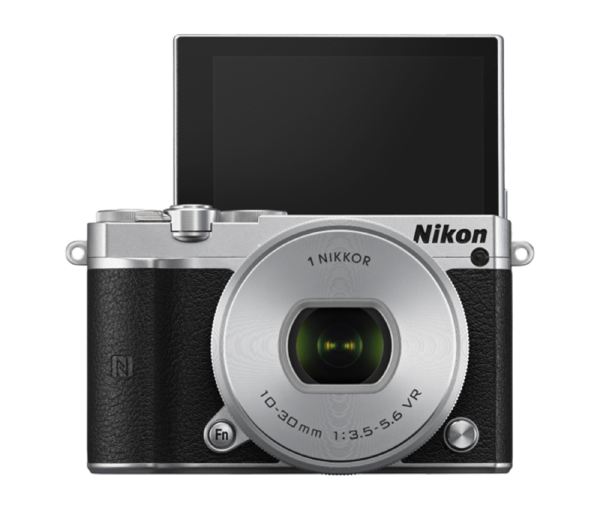 Nikon 1 J5 Digital Camera with 10-30mm Lens Silver, camera mirrorless cameras, Nikon - Pictureline - 3