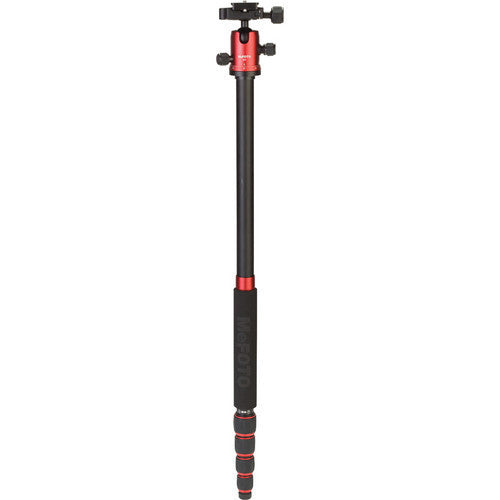 MeFOTO GlobeTrotter Carbon Fiber Travel Tripod Kit (Red), tripods travel & compact, MeFOTO - Pictureline - 3