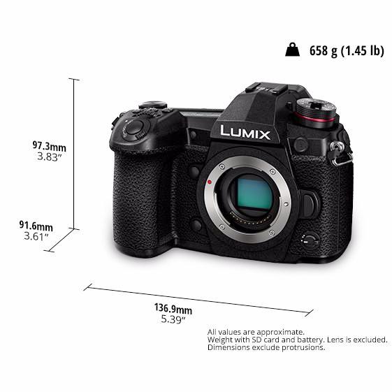 Panasonic Lumix DC-G9 Digital Camera Body