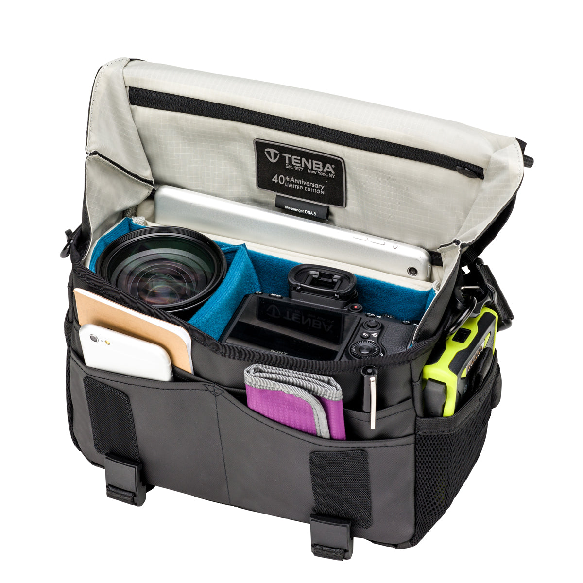 Tenba DNA 8 Black Messenger Bag (Special Edition)