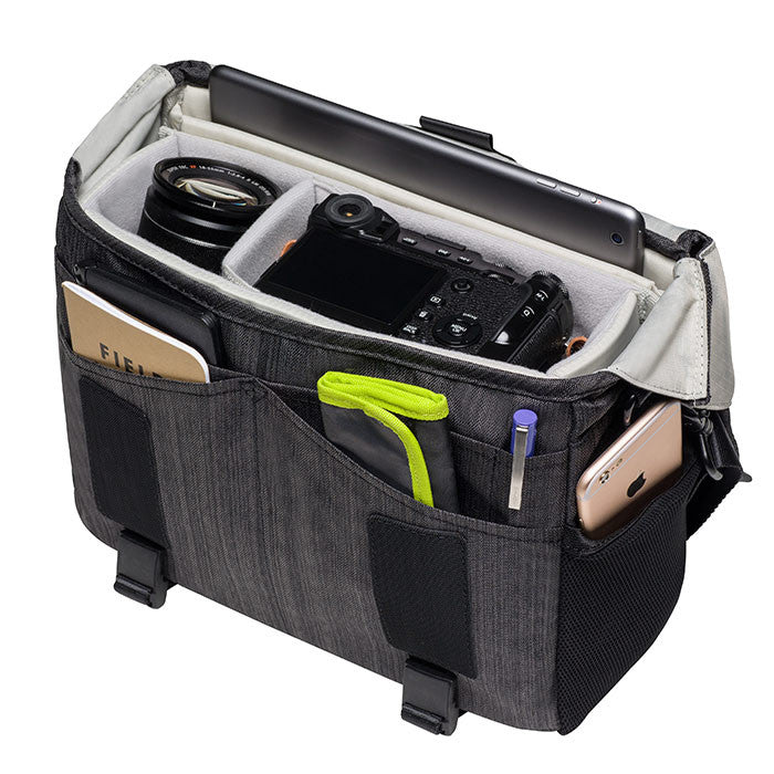 Tenba DNA 10 Graphite Messenger Bag, bags shoulder bags, Tenba - Pictureline - 3