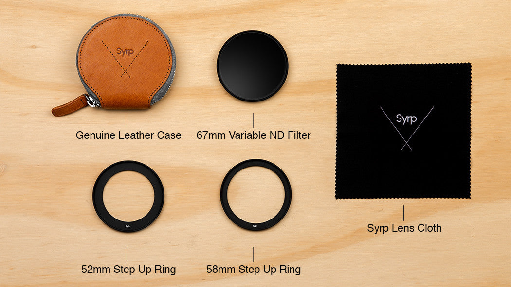 Syrp Super Dark Variable ND Filter Small (67mm), lenses filters nd, Syrp - Pictureline  - 3