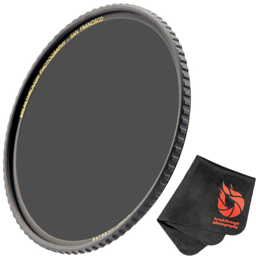 Breakthrough Photography 77mm X4 Neutral Density 1.8 Filter (6 Stop)