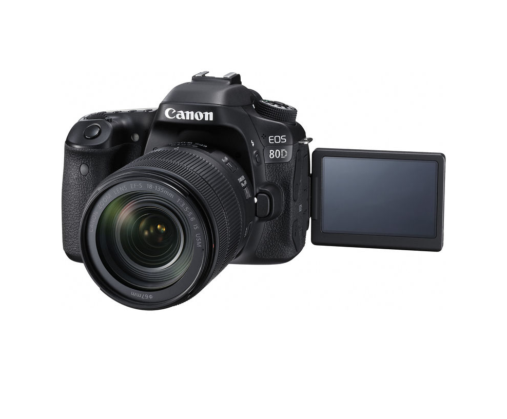 Canon EOS 80D DSLR Camera with 18-135mm IS USM Lens, camera dslr cameras, Canon - Pictureline  - 5