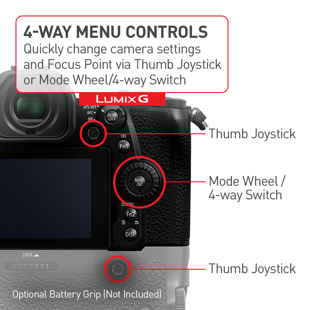Panasonic Lumix DC-G9 Digital Camera Body