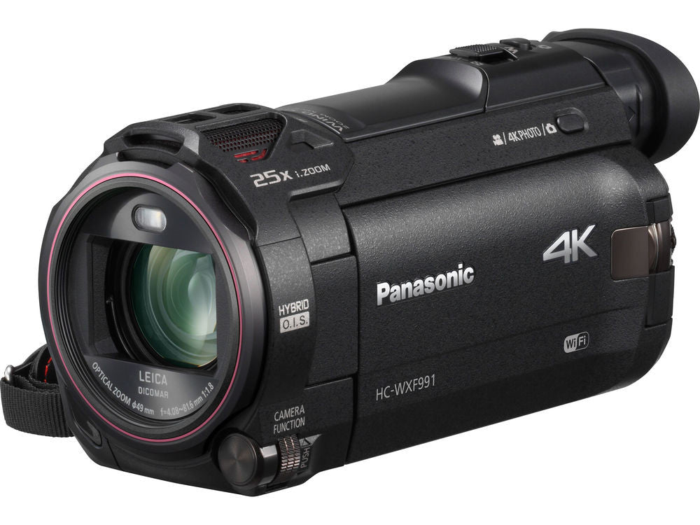 Panasonic HC-WXF991K 4K Ultra HD Camcorder with Twin Camera, video camcorders, Panasonic - Pictureline  - 2
