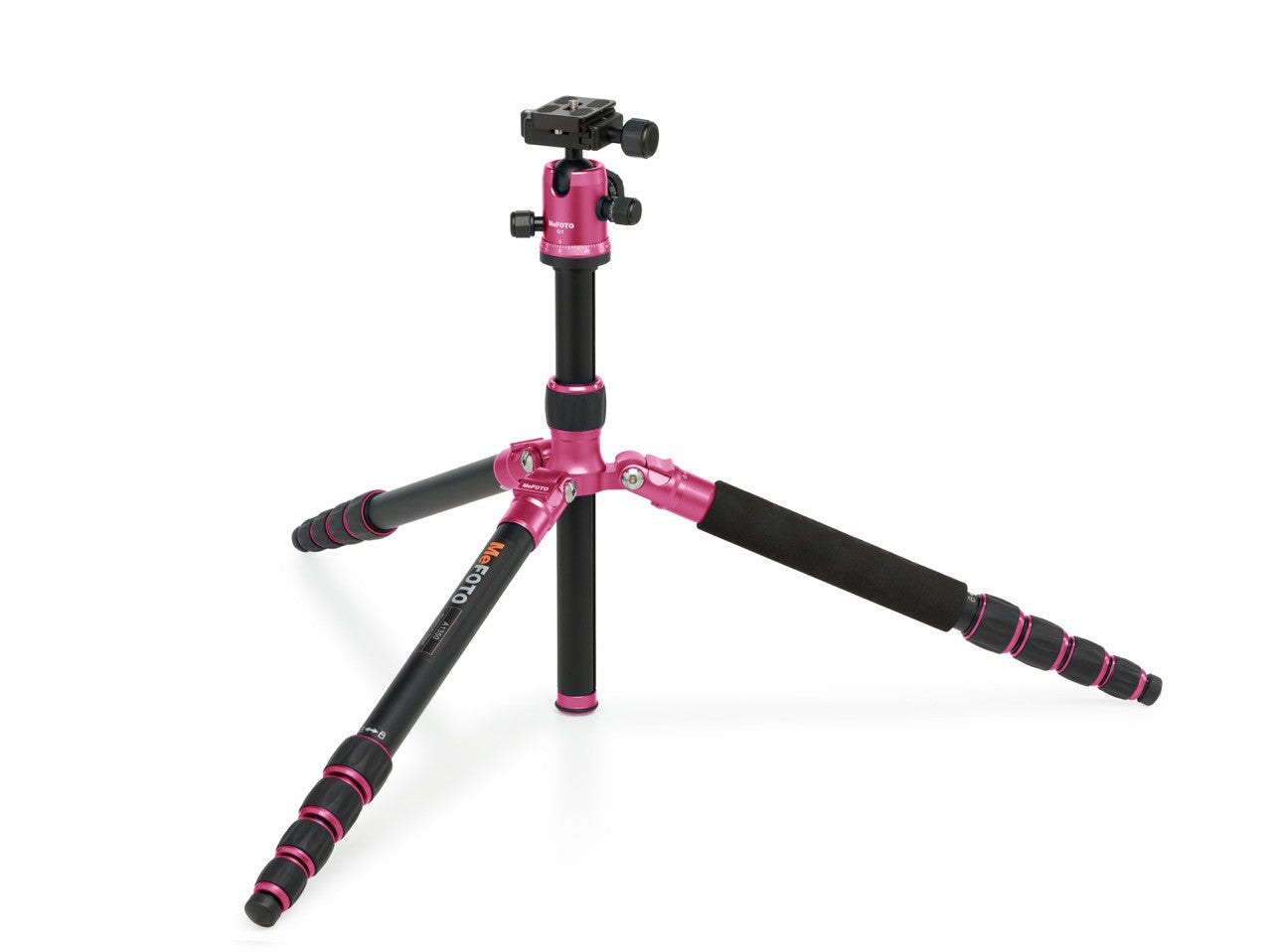 MeFOTO RoadTrip Travel Tripod Kit (Hot Pink), discontinued, MeFOTO - Pictureline - 5