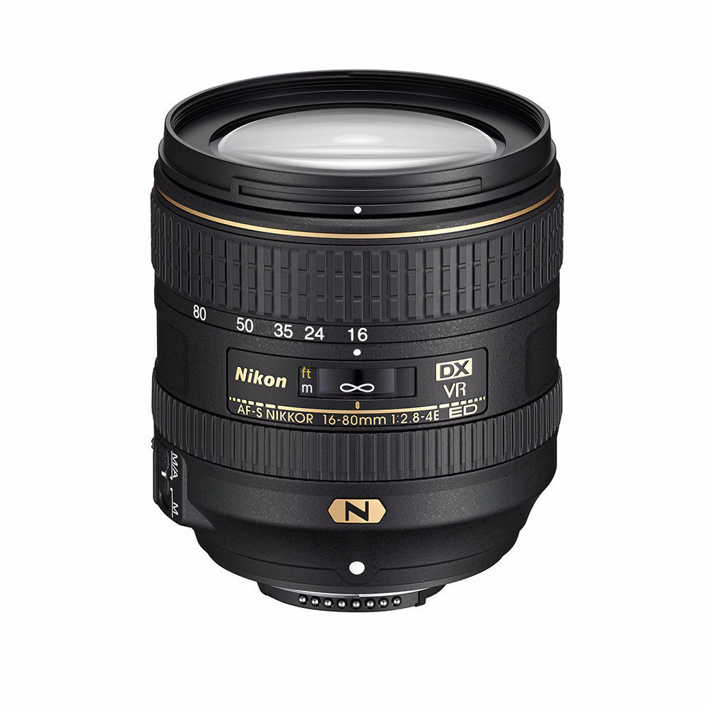 Nikon 16-80mm f/2.8-4E ED AF-S DX VR Lens, lenses slr lenses, Nikon - Pictureline - 1