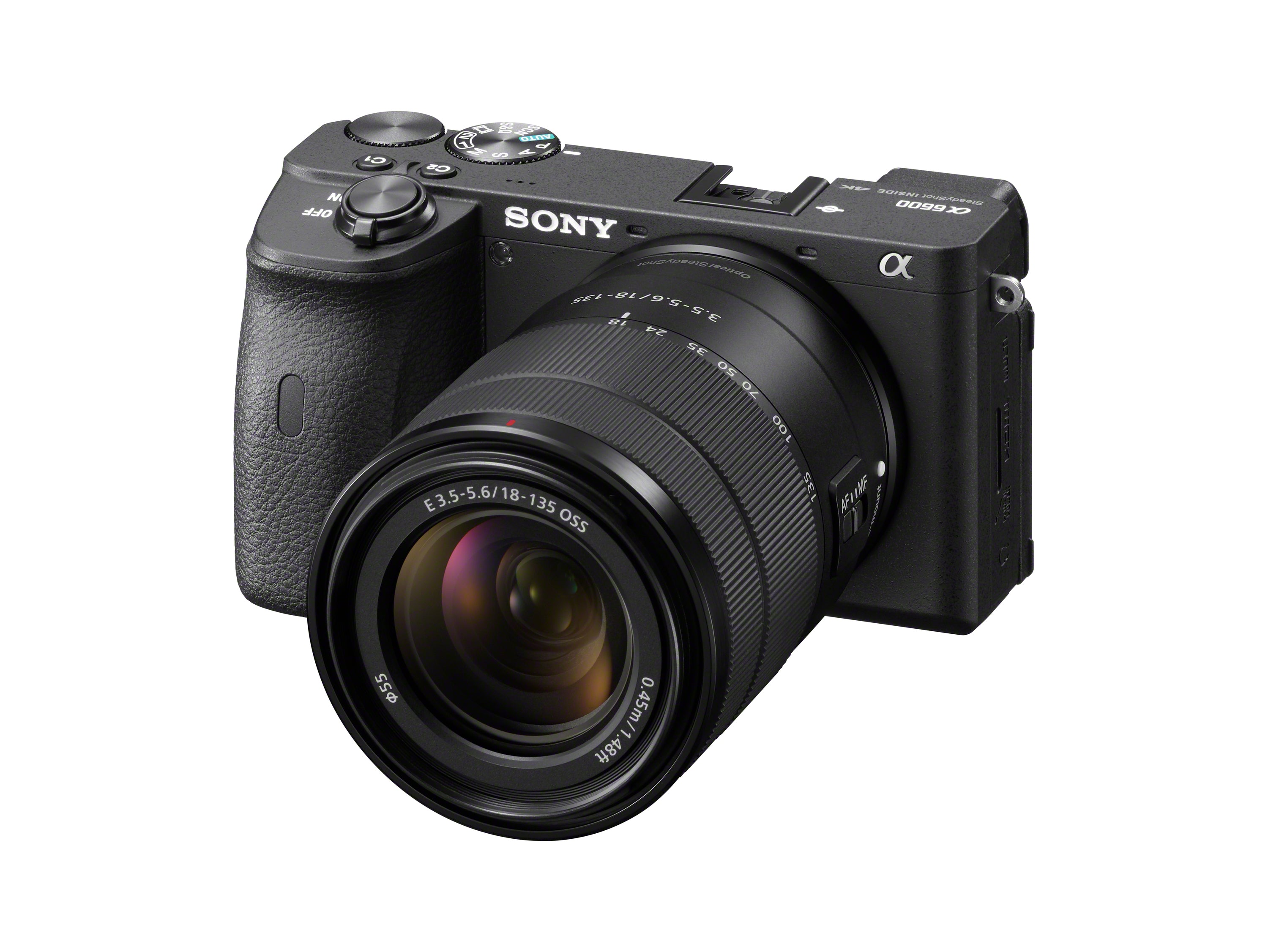 Sony Alpha a6600 Mirrorless Digital Camera with E-Mount 18-135mm Lens