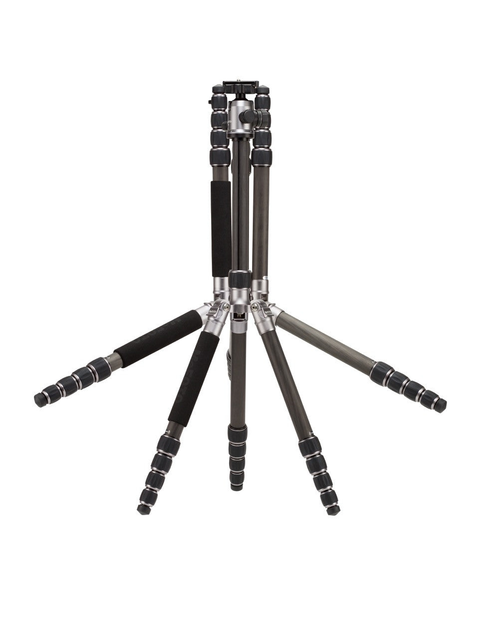 MeFOTO GlobeTrotter Carbon Fiber Travel Tripod Kit (Titanium), tripods travel & compact, MeFOTO - Pictureline - 4