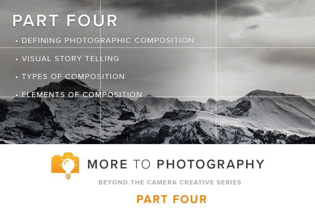 More to Photography Part Four (September 30th)