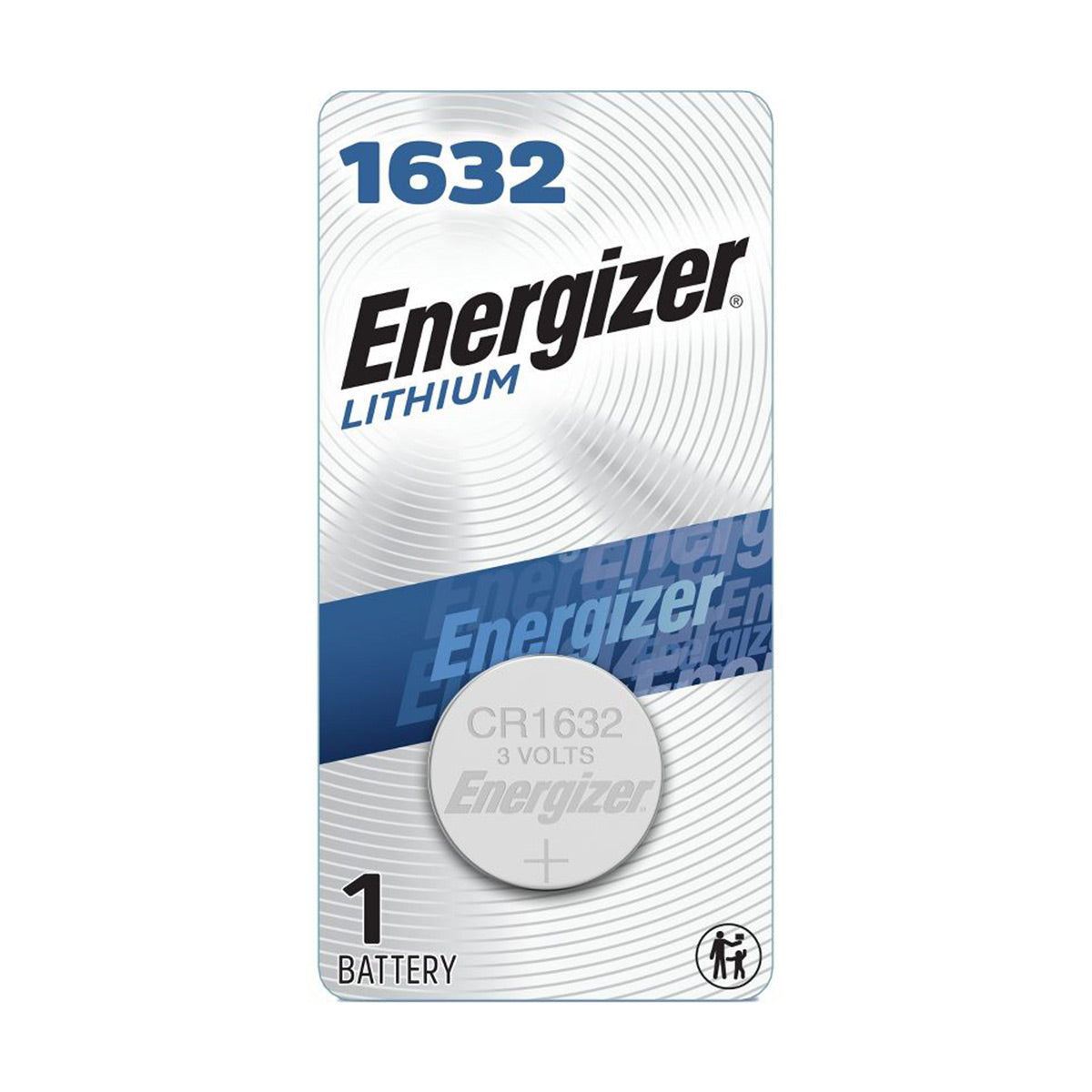 Energizer CR1632 Coin Lithium Battery (3V, 130mAh)