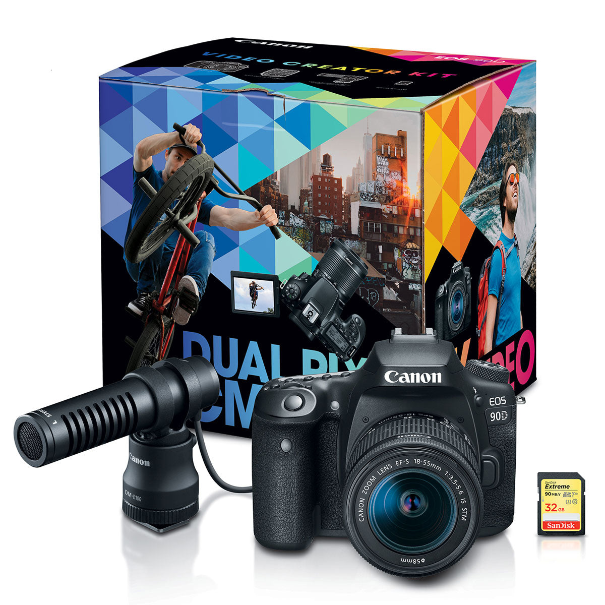 Canon EOS 90D Video Creator Kit - Main Image