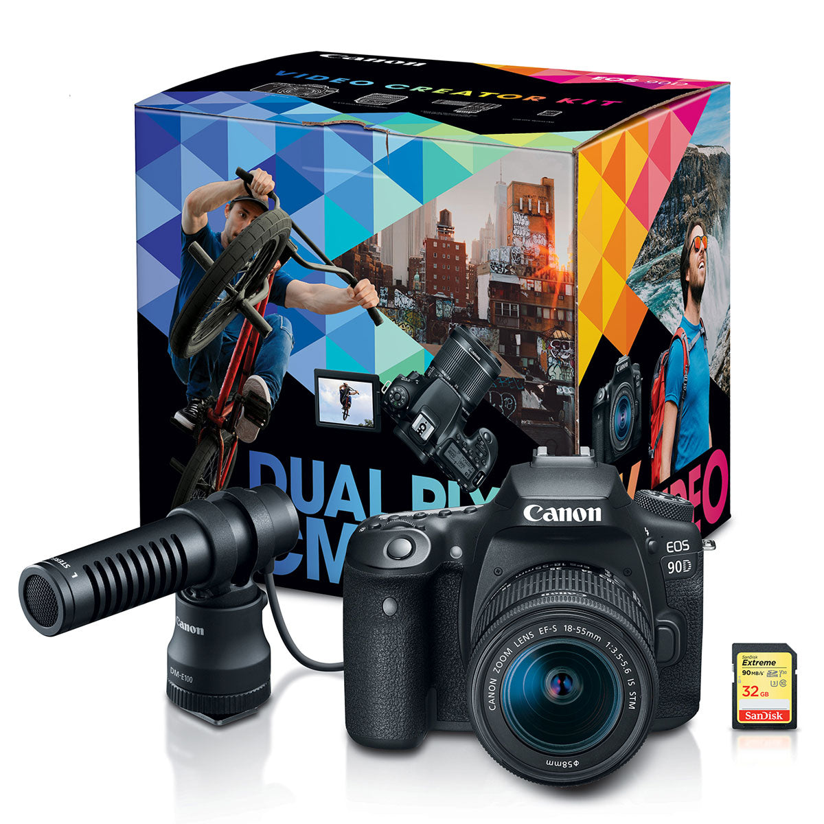 Canon EOS 90D Video Creator Kit