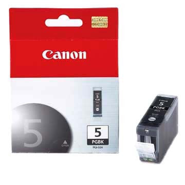 Canon Ink PGI-5BK Black, printers ink small format, Canon - Pictureline 