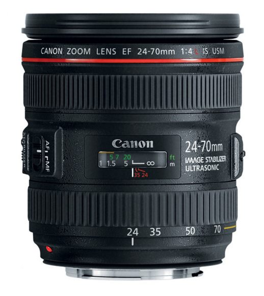 Canon EF 24-70mm f4L IS USM Lens, lenses slr lenses, Canon - Pictureline  - 1