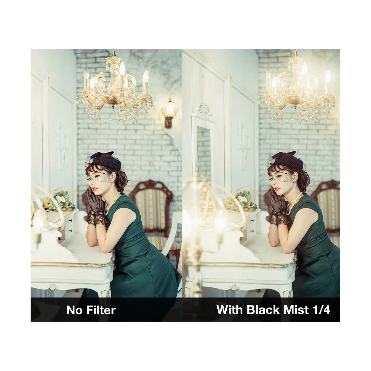 NiSi 82mm Circular Black Mist 1/4 Filter