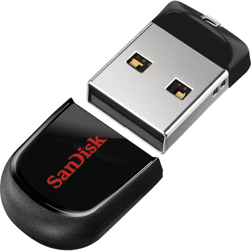 SanDisk Cruzer Fit 64GB USB Flash Drive, computers flash storage, SanDisk - Pictureline - 3