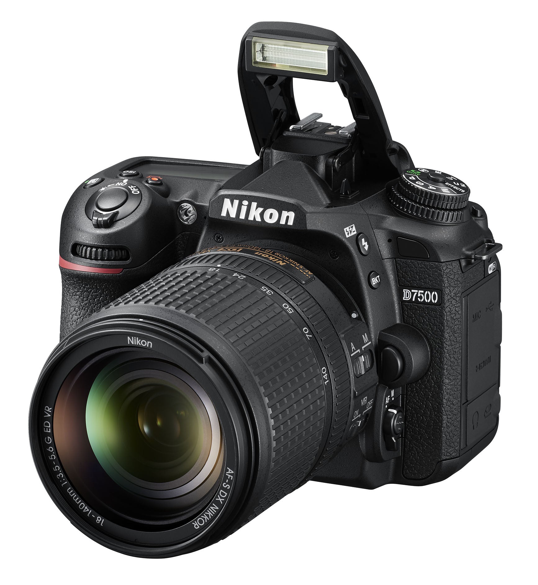 Nikon D7500 DSLR Camera with 18-140mm VR DX Lens