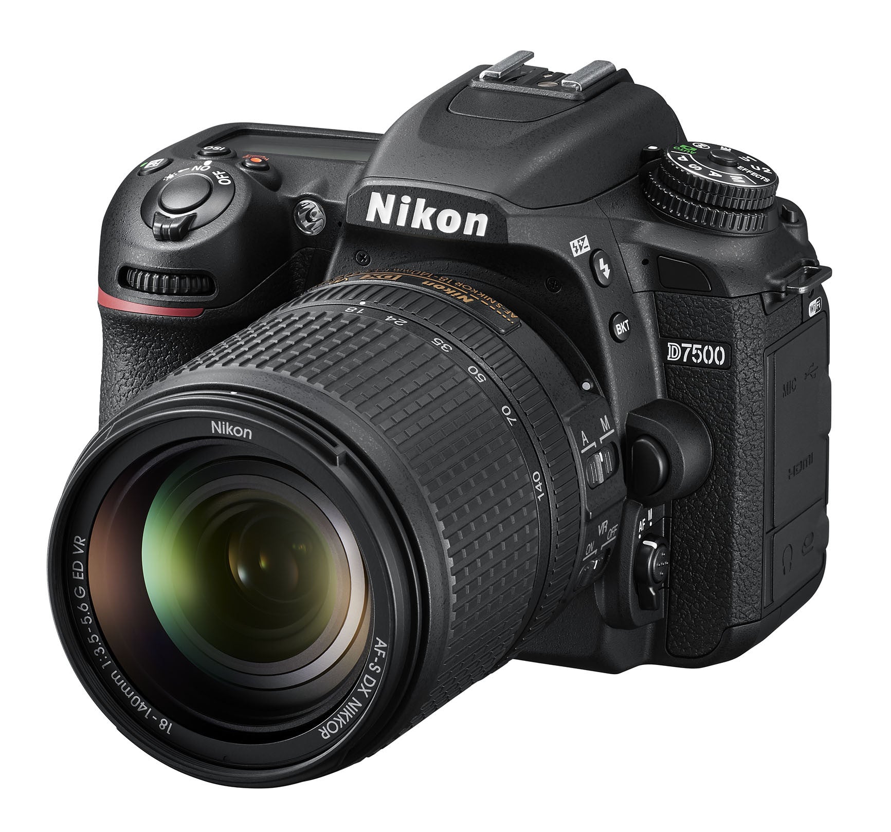 Nikon D7500 DSLR Camera with 18-140mm VR DX Lens