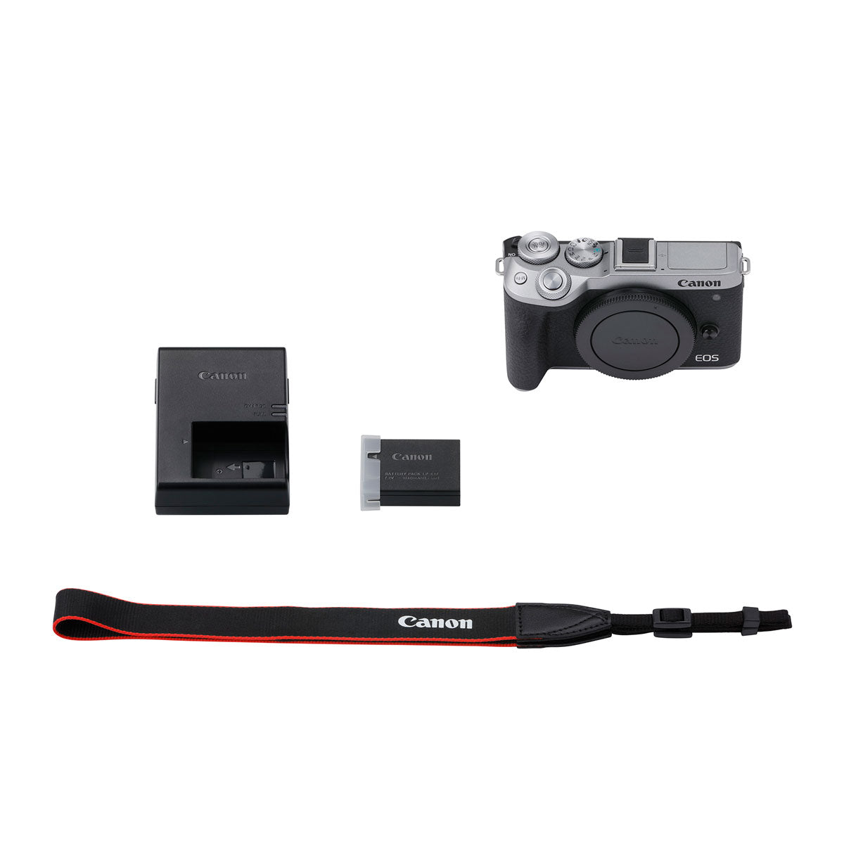 Canon EOS M6 Mark II Mirrorless Camera Body (Silver)