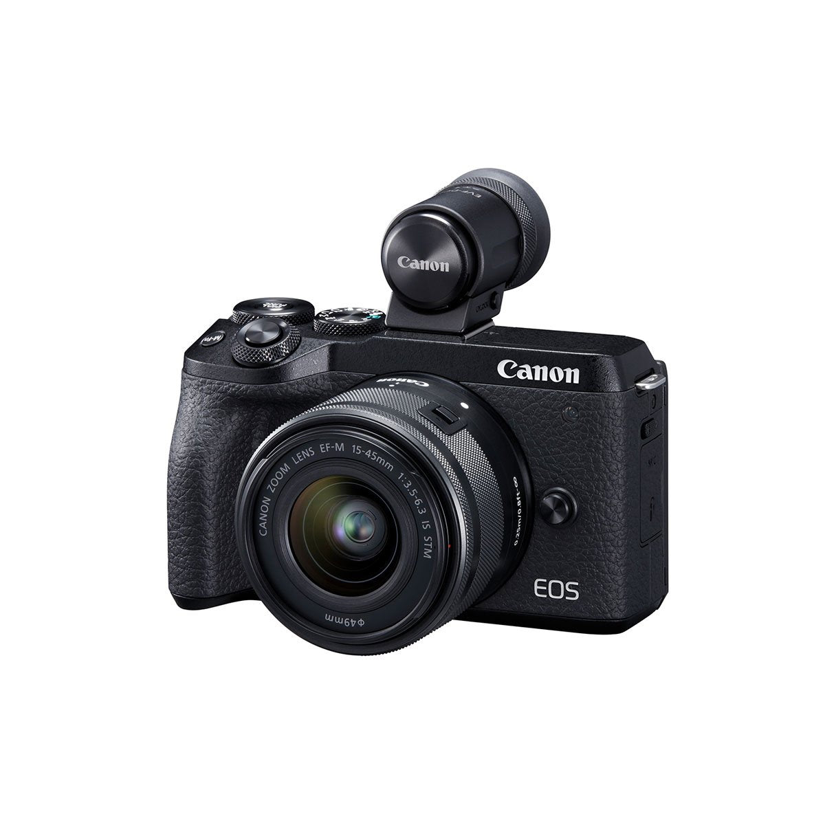 Canon EOS M6 Mark II Mirrorless Camera with EF-M 15-45mm IS STM Lens Specialty Kit (Black)