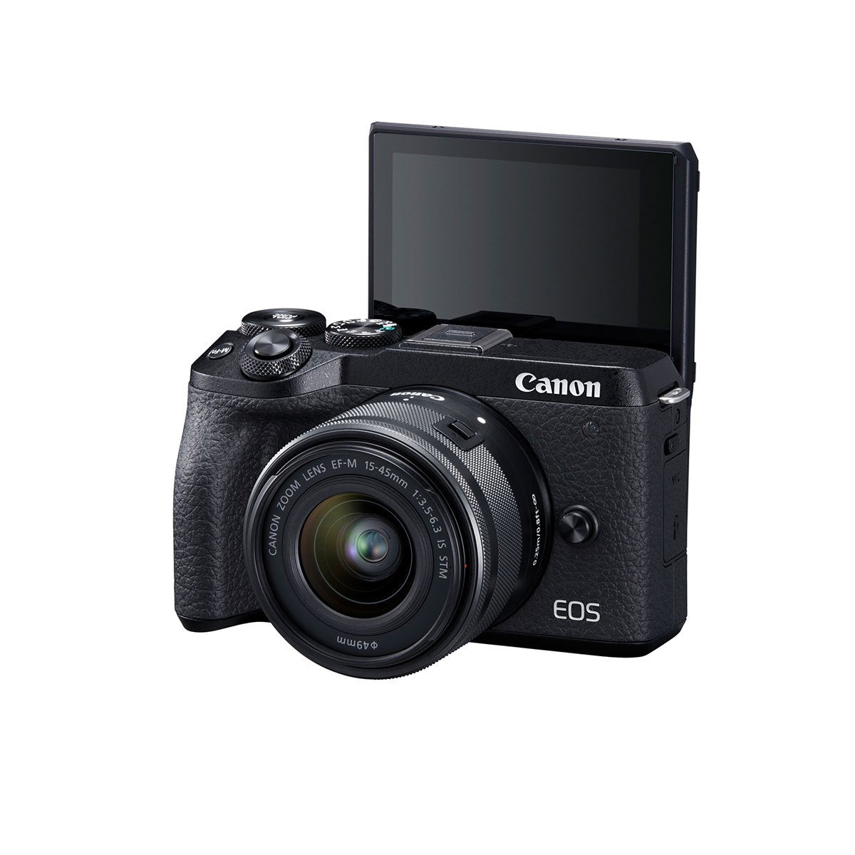 Canon EOS M6 Mark II Mirrorless Camera with EF-M 15-45mm IS STM Lens Specialty Kit (Black)