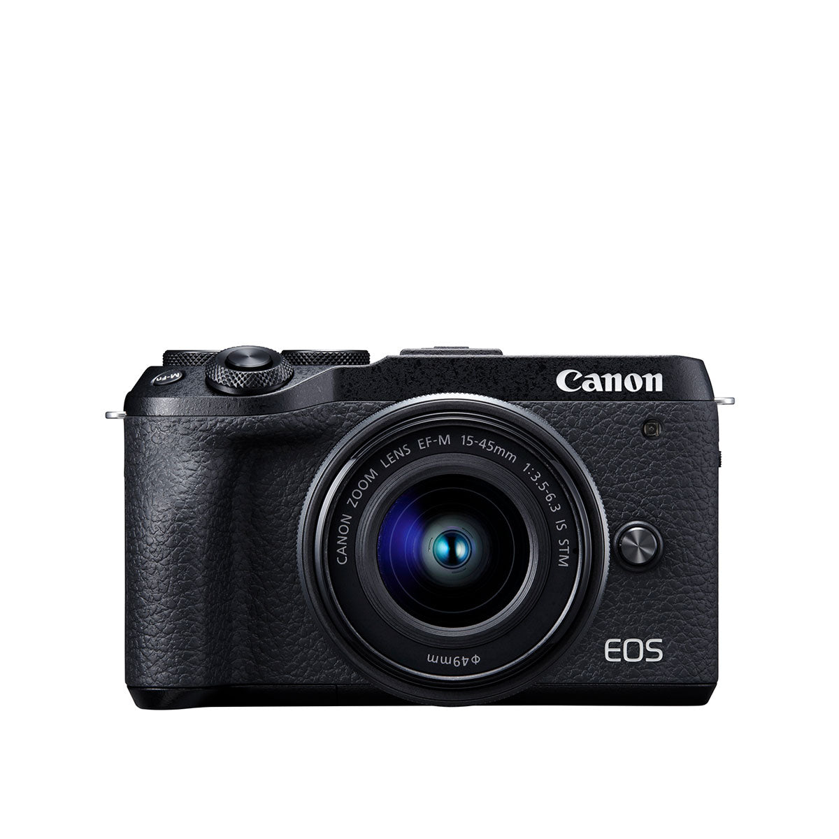 Canon EOS M6 Mark II Mirrorless Camera with EF-M 15-45mm IS STM Lens and EVF (Black)
