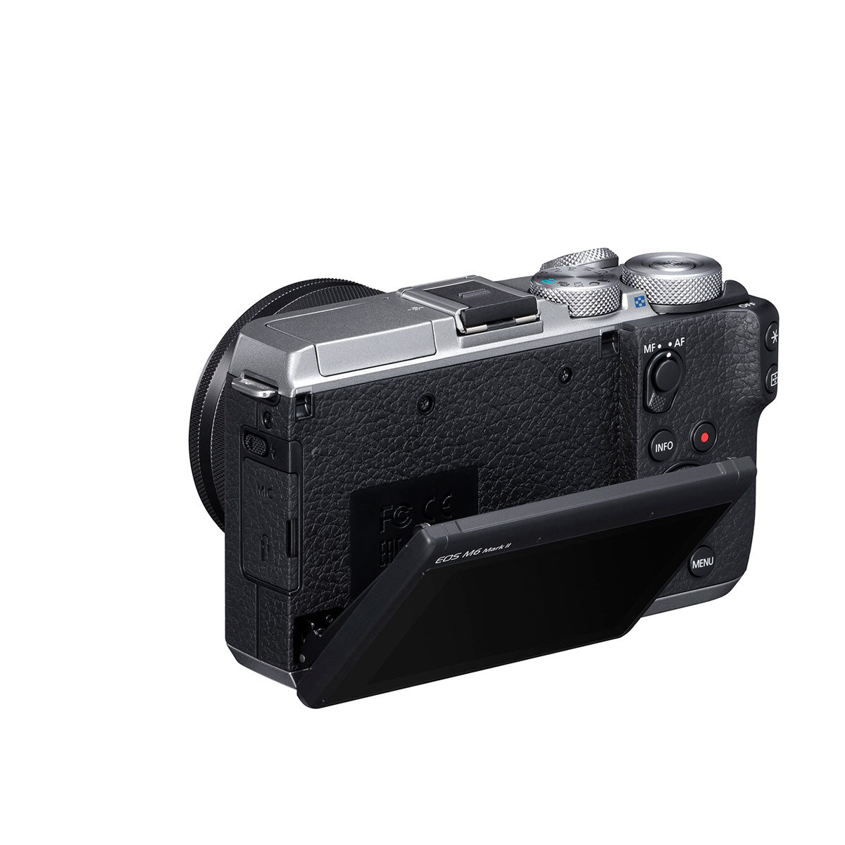 Canon EOS M6 Mark II Mirrorless Camera Body (Silver)