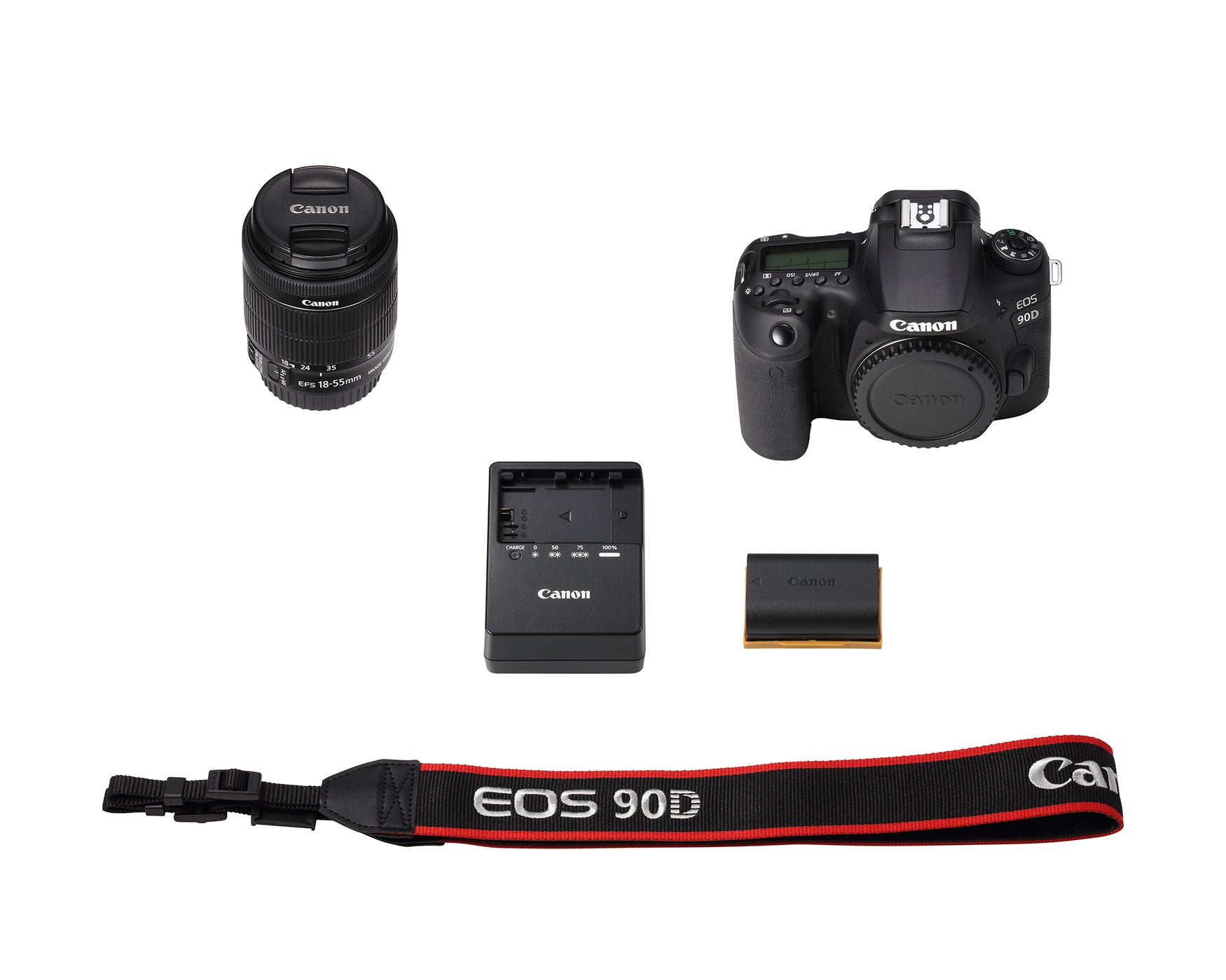 Canon EOS 90D DSLR Camera with 18-55mm IS STM Lens