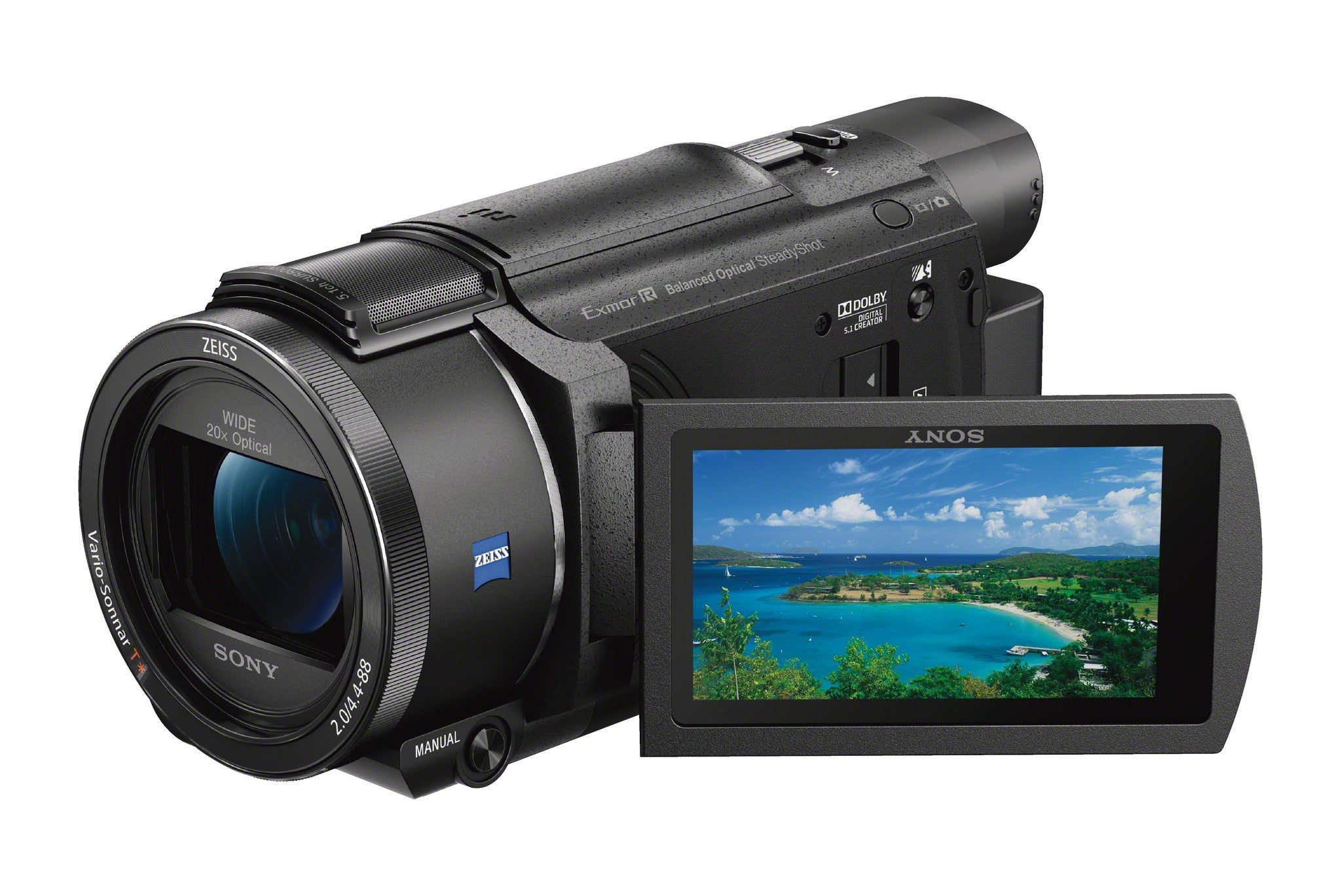 Sony FDR-AX53 4K Ultra HD Handycam Camcorder, video camcorders, Sony - Pictureline - 4