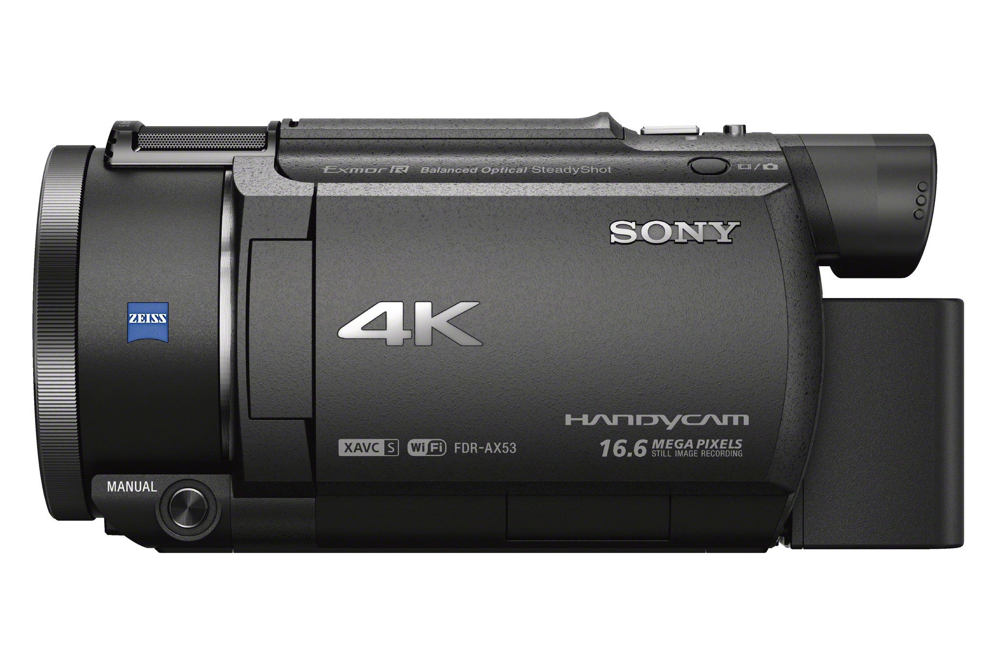 Sony FDR-AX53 4K Ultra HD Handycam Camcorder, video camcorders, Sony - Pictureline  - 2