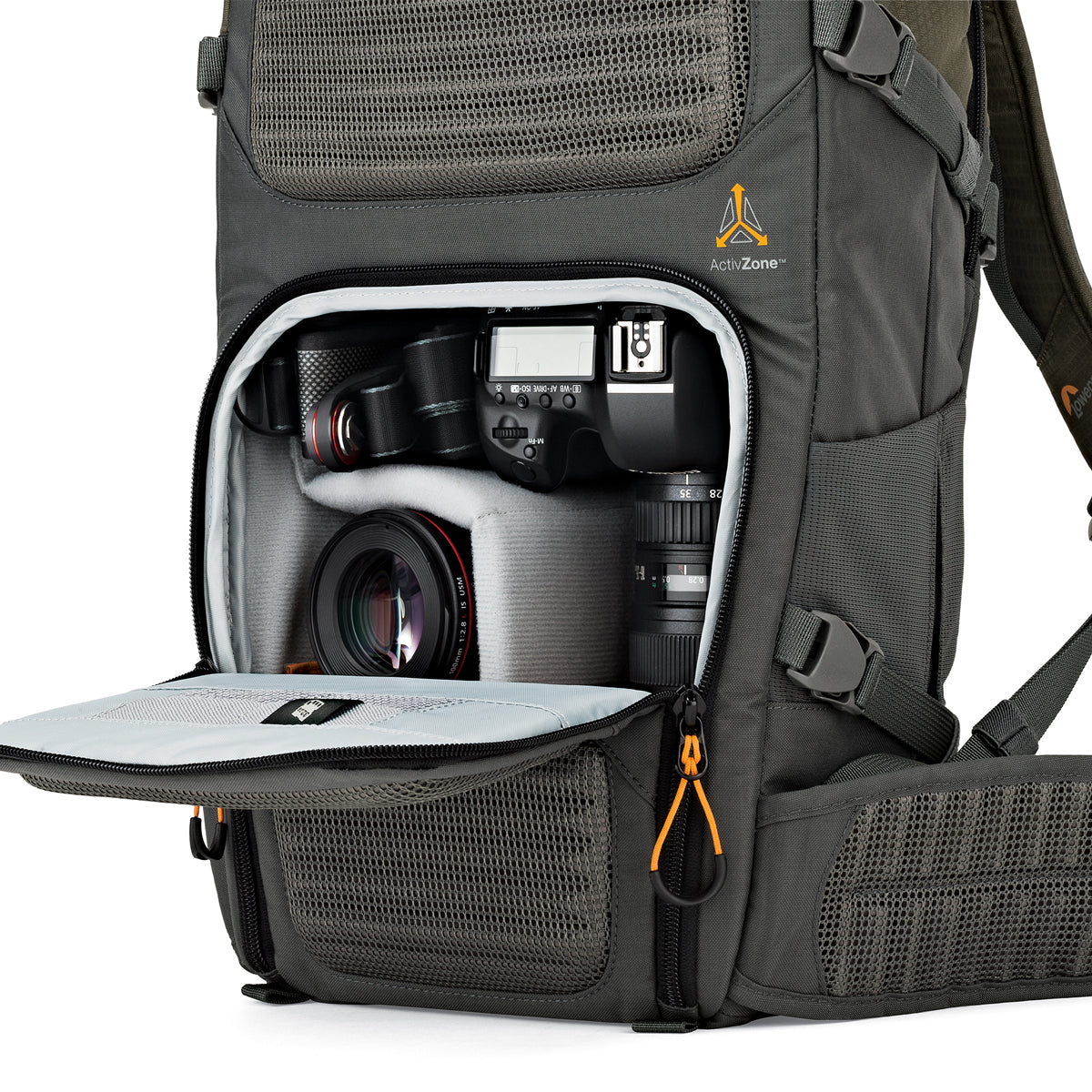 Lowepro Flipside Trek BP 350 AW Backpack (Gray/Dark Green)
